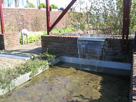 aanleg tuin met vijver Zaandam, hovenier Purmerend