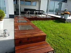 tuin met vlonder op maat